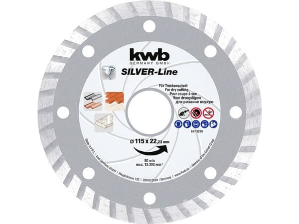 kwb 797170 Diamantskæreskive Diameter 115 mm 1 stk