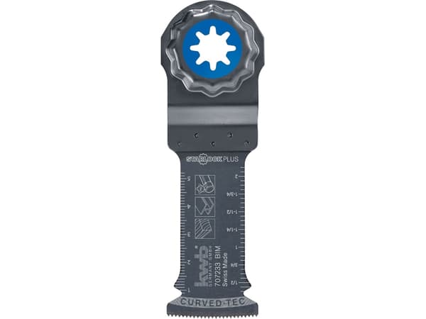 kwb 707233, Sågblad, Glasfiberförstärkt plast, Hårt träslag, Laminat, Parkett, Pipa, Plast, Metallplåt (tunn),..., Bimetall, 6 cm, 32 mm, 1 styck