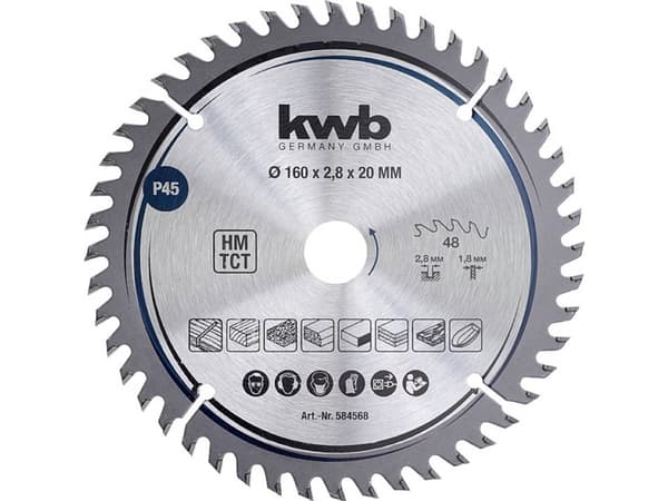 kwb 584568, Metall, 1 styck