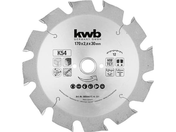 kwb 585444 Rundsavblad 1 stk