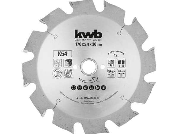 kwb 585444 Rundsavblad 1 stk