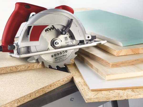kwb 586155, Spånskiva, Hårt träslag, Plast, Plywood, Mjuka träslag, 18,4 cm, 1,6 cm, 1,4 mm, 2,4 mm, 1 styck