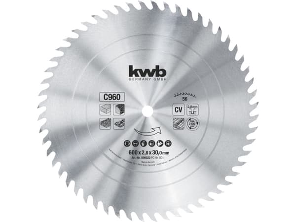 kwb 596022 Rundsavblad 1 stk