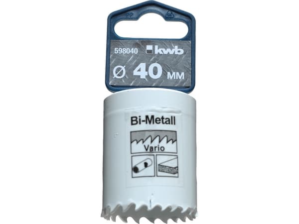 Einhell Kwb HSS-CO-Bi-Metal hullsag 40 mmn