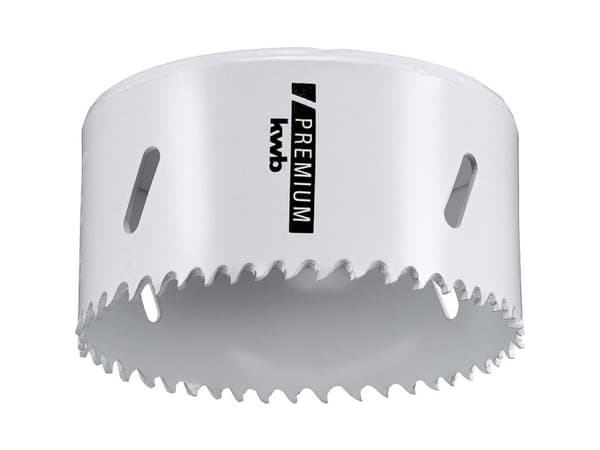 kwb 598083, Single, Borr, Gjuten aluminium, Koppar, Gipsskivor, Plast, Stål, Trä, Vit, Bimetall, Snabbstål (HSS), Kobalt-legerat höghastighetsstål (H