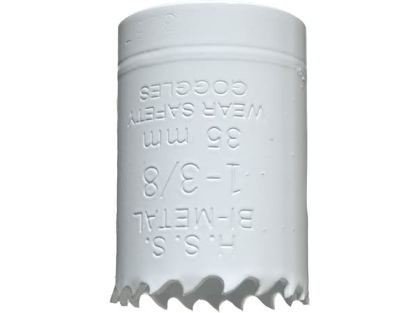 kwb 598035, Yksi, Pora, Alumiini, Kupari, Kipsilevy, Muovi, Terästä, Puu, Valkoinen, Kaksoismetalli, HSS-teräs, Pikateräs-kobolttiseos (HSS-Co)