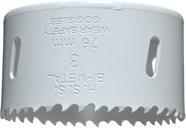 kwb 598076, Single, Borr, Gjuten aluminium, Koppar, Gipsskivor, Plast, Stål, Trä, Vit, Bimetall, Snabbstål (HSS), Kobalt-legerat höghastighetsstål (H