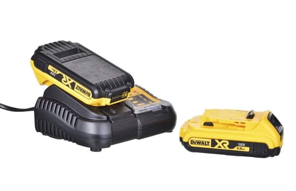 DeWALT DCF809D2T-QW - Stötdrivare - sladdlös - 300 W - 1/4-tums hexuttag - 190 N·m - 2 batterier - 18 V