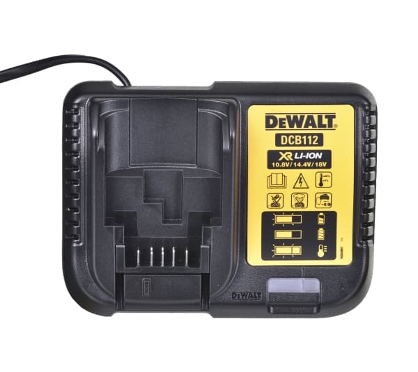 DeWALT DCF809D2T-QW - Stötdrivare - sladdlös - 300 W - 1/4-tums hexuttag - 190 N·m - 2 batterier - 18 V