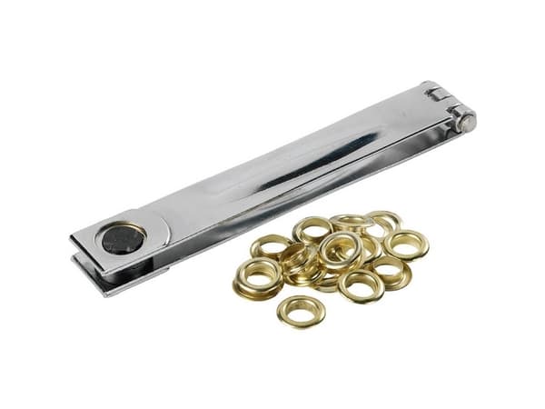 KWB verktygssats för presenning 10 mm med 12 st ringar, 1337360
