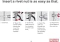 Pikkukuva 4 / 4: Novus Riveter N-120 for blind rivet nuts (NV032-0045)