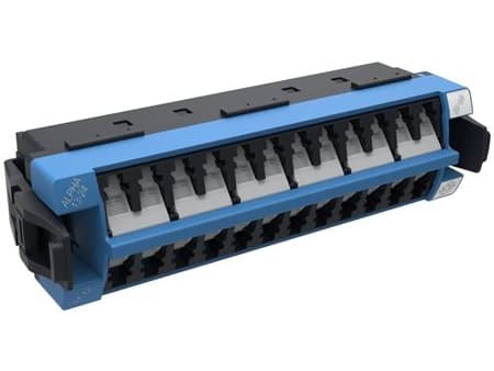 G2 Distributions modul 12xOS2 duplex blå