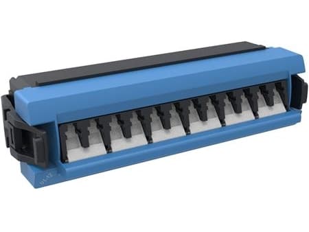 G2 Distributions modul 6xOS2 duplex blå