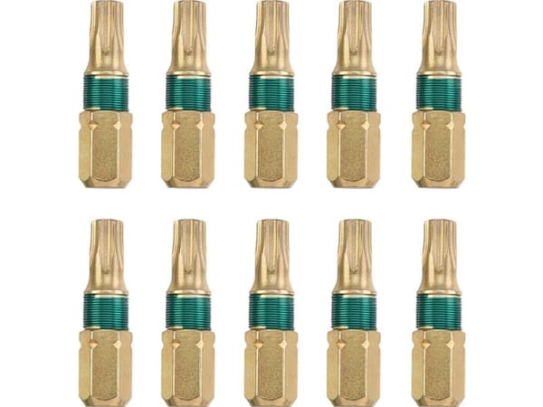 kwb 126260, 1 stykker, Torx, T20, Rustfritt stål, 25 mm, 25,4 / 4 mm (1 / 4")
