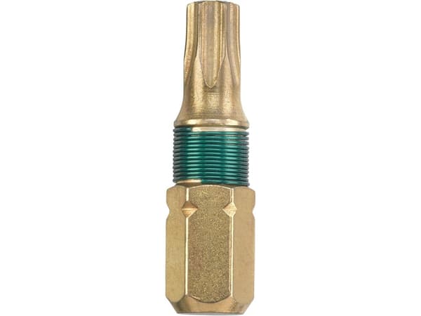 kwb 126260, 1 stykker, Torx, T20, Rustfritt stål, 25 mm, 25,4 / 4 mm (1 / 4")