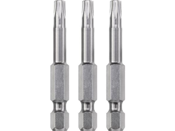 kwb 121340, 3 kpl, Torx, T40, Terästä, 50 mm, 25,4 / 4 mm (1 / 4")