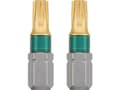 Miniatyrbild 1 av 2: kwb 124210, 2 styck, Torx, T10, Rostfritt stål, 25 mm, 25,4 / 4 mm (1 / 4")