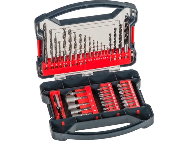 kwb 109104, 41 kpl, Phillips, Pozidriv, Torx, PH 1,PH 2,PH 3, PZ 1,PZ 2,PZ 3, T10,T15,T20,T25,T27,T30, Terästä