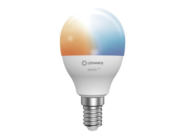 LEDVANCE SMART+ ZB Mini - LED-lamppu - muoto: P40 - E14 - 5 W (40 W vastaava) - luokka F - säädettävä valkoinen - 2700-6500 K