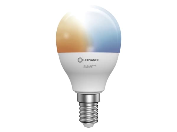 LEDVANCE SMART+ ZB Mini - LED-lamppu - muoto: P40 - E14 - 5 W (40 W vastaava) - luokka F - säädettävä valkoinen - 2700-6500 K