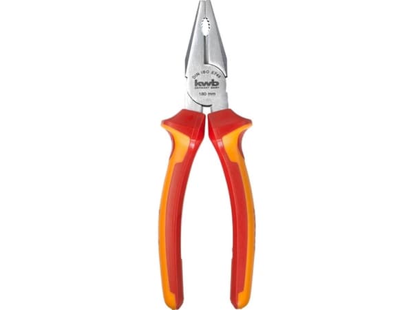 kwb 396320, Johdonvartijan pihdit, hiiliteräs, oranssi, 1000 V, 18 cm, Saksaa