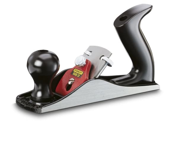 Stanley 1-12-033, Blockhyvel, Kolstål, Strykjärn, Polypropylen (PP), Svart, Rostfritt stål, 4,4 cm, 240 mm, 8,3 cm