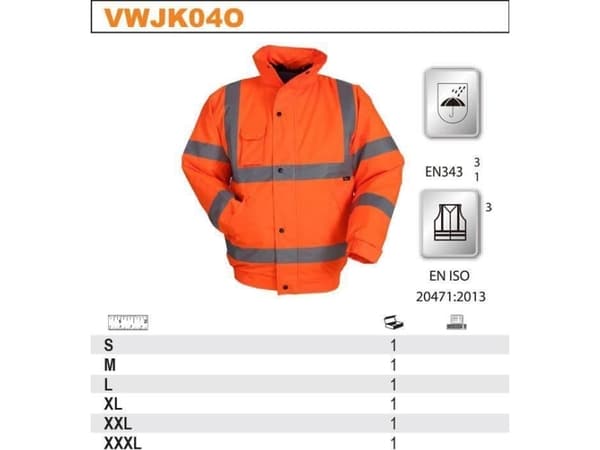 BETA HIGHLIGHT JAKKE ORANGE XXL