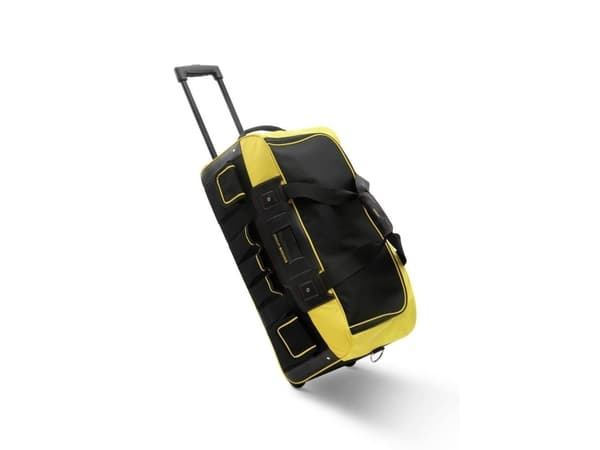 Stanley FMST82706-1, Duffel, Svart, Gul, Tyg, 2 hjul, Rullhjul, Dragkedja