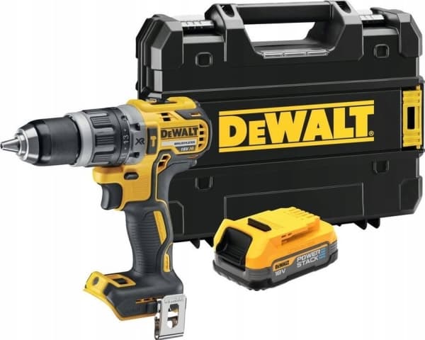 DEWALT 18V 70/27Nm 1x1.7Ah POWERSTACK TSTAK DCD796E1T iskevä porakone/porakone - SOLO