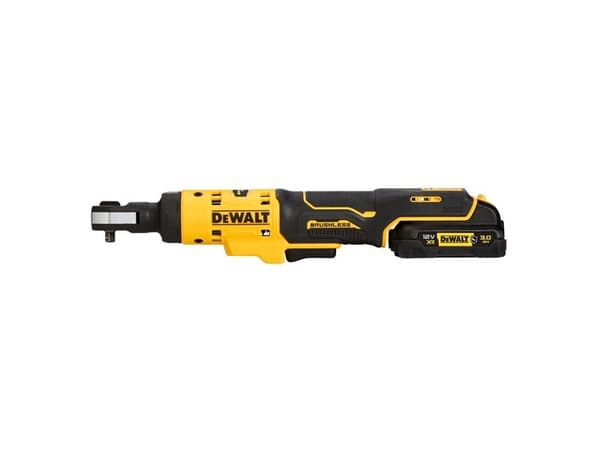 DeWALT DCF504L1G-QW, Mutterdragare, Borstlös, Svart, Gul, 1/4", 250 RPM, 54 nm