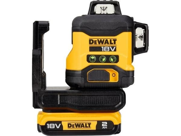 DeWALT DCLE34031D1-QW, 40 m, 3 mm/m, 360°, 360°, Linjalaser, Musta, Keltainen