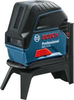 Bosch GCL 2-50 C 12V Li-Ion batteri Krydslinjelaser i pose + stativ (BT 150) - 20m