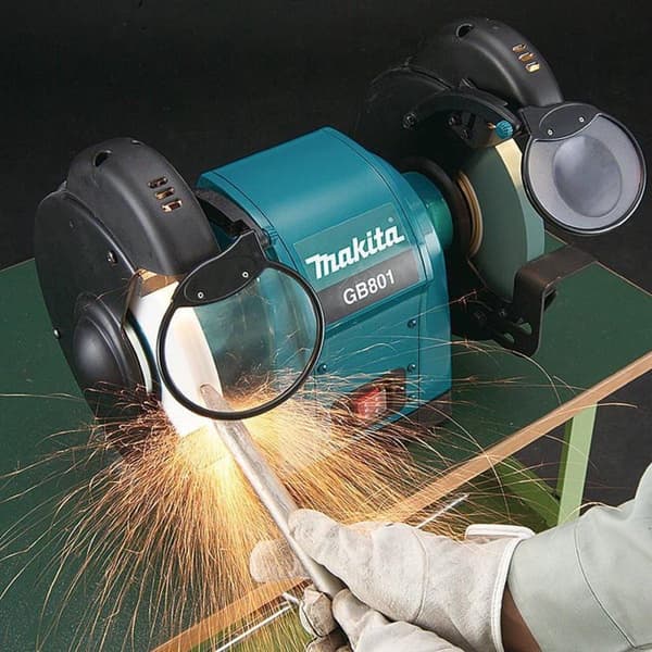 Makita GB801 Dobbeltbænksliber - 550W - 205 x 15,88 x 19mm