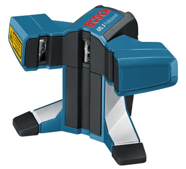 Bosch GTL 3 fliselaser i pose - 20m Sort, Blå