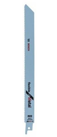 Bosch fleksibel til Metal S 1122 BF - savklinge - til rør, metalplader, profiler - 100 stk.