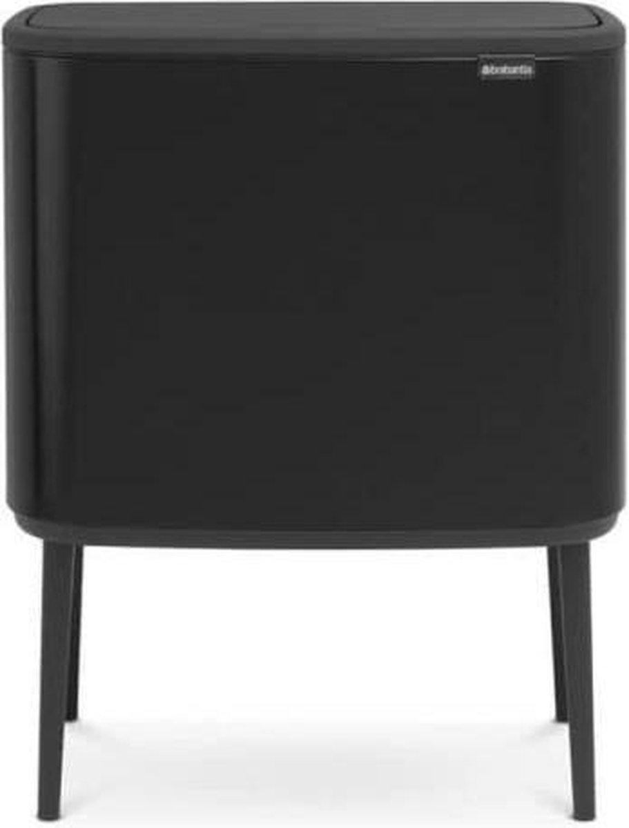 Brabantia Touch Bin Bo 36 liter - Matt Svart -