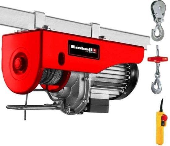 Einhell TC-EH 500 - 500 kg - 11,5 m - 5,7 m - 5,7 m/min - 11,5 m/min - 1000 W (2255140)
