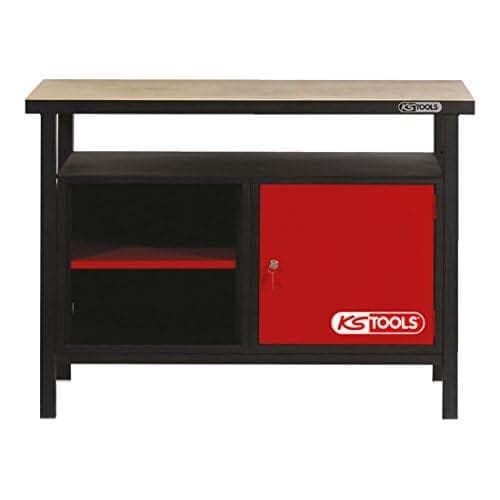 KS Tools 865.0001 Arbejdsbord med 1 dør, H840 x B1200 x D600 mm
