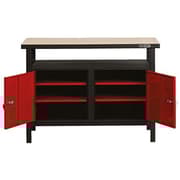 KS Tools 8650002 Professionelt arbejdsbord med 2 døre, H 850 mm x B 1200 mm x D 600 mm