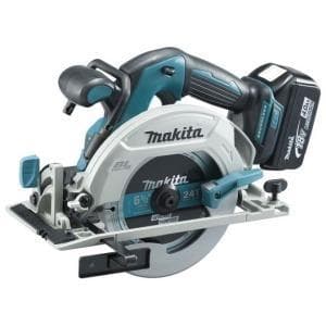 Makita DHS680RTJ - Cirkelsåg - sladdlös - 165 mm - 2 batterier - 18 V (DHS680RTJ)