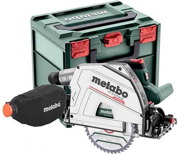 Metabo KT 18 LTX 66 BL 18V Li-ion batteri dykskärad sågkropp i MetaBox - 165 x 20 mm - kolborstfri