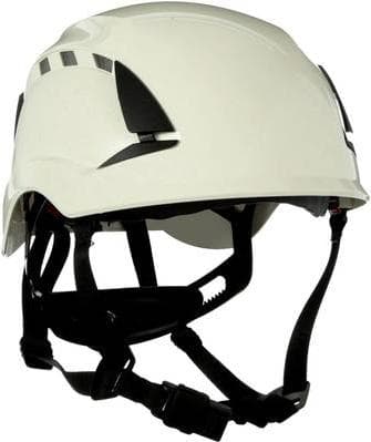 3M SecureFit X5001VE-CE suojakypärä tuuletettu, UV-anturilla Valkoinen EN 397, EN 12492, EN 50365 (X5001VE-CE)