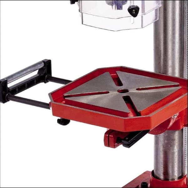 Einhell Kolonnborrmaskin TE-BD 750 E (750 W - 450 - 2500 /min - steglös hastighetsreglering - snabbchuck för borrning 1-16 mm - MK2 hållare - höjdjust