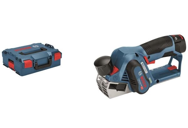Bosch GHO 12V-20 SOLO 12V Li-ion akkuhöylän runko L-Boxxissa - hiiliharjaton