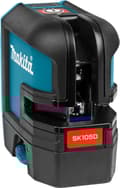 Miniatyrbild 1 av 3: Makita SK105DZ 10,8V Li-Ion batteri korslinjelaserkropp i väska - självnivellerande - röd - 25m