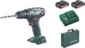 Miniatyrbild 1 av 3: Metabo BS 18 18V Li-Ion batteri Borr-/skruvmejselsats (2x 2,0Ah batteri) i fodral