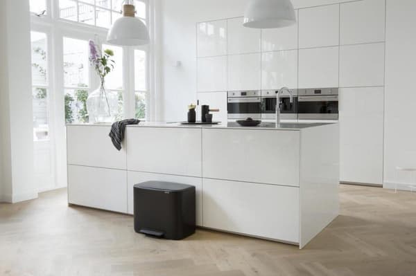 Brabantia Bo Papperskorgen - 36 l - Matt Svart
