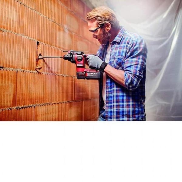Einhel Herocco Battery Rotary Hammer 18V Solo - Power X-Change- Separat kropp (levereras utan batteri och laddare)
