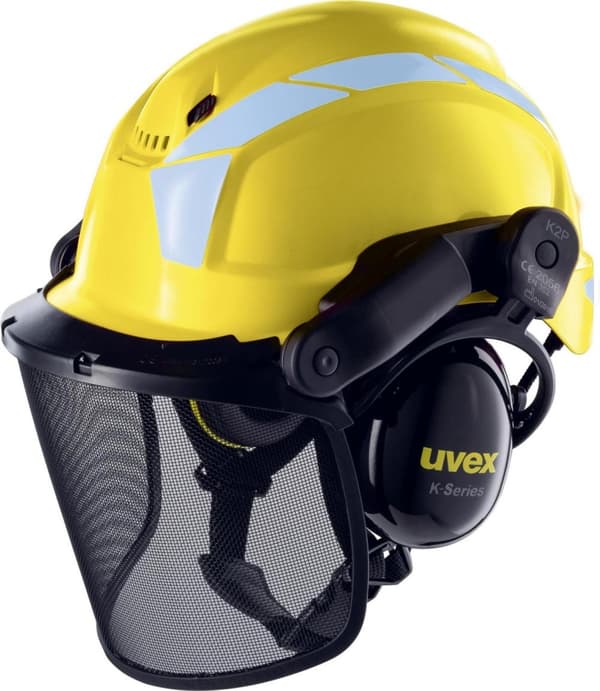 Uvex 9774236 sikkerhedshovedbeskyttelse gul (9774236)