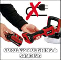 Miniatyrbillede 4 af 11: Einhell Akku polermaskine CE-CP 18/180 Li E-Solo 18 V
